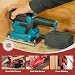 Sruhrak 93x230mm Sandpaper Set, Hook and Loop Sanding Sheets 50 Pieces