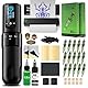 INKin Tattoo Maschine Set, Kabelloser Tätowiermaschine mit Verstellbare Anschläg und 1600mAh Batterien, Tattoo Zubehör Set Komplett mit Tattoo Drucker Bluetooth,Stencil Stuff,Tattoo Farbe und Nadeln