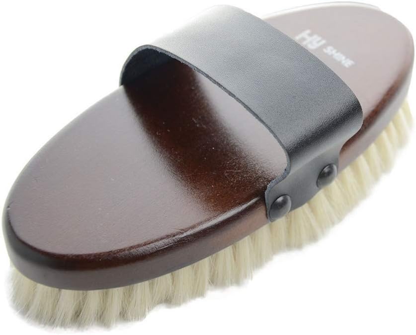 HySHINE Pro Deluxe Wood Backed Horse Grooming Brush Brushes/Combs_simple