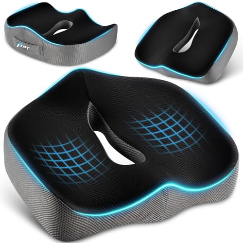 POOTACK Sitzkissen - Ergonomisches Sitzkissen für Bürostuhl &...