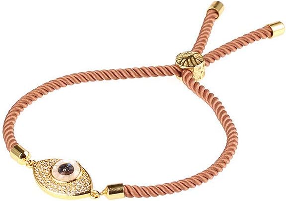 CEYIYA Evil Eye Bracelet for Women - Mommy and Me Bracelet Back to School - Matching Red Black String Bracelet for Baby Kids