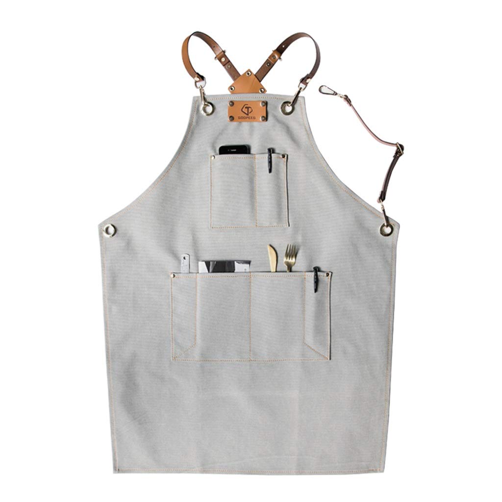Tablier barista en denim contre les taches taille M
