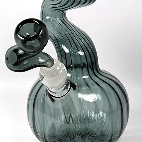 CHONGZ Wicked Wanda Glas Bong Wasserpfeife schwarz 35 cm/Ø 13 cm - 420QUEENZ Bong-Kollektion – Bild 3