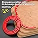 Flexible Curve Woodworking Template - 78-inch Profiling Strip, Router Guide, Curved Template Tool (Red)