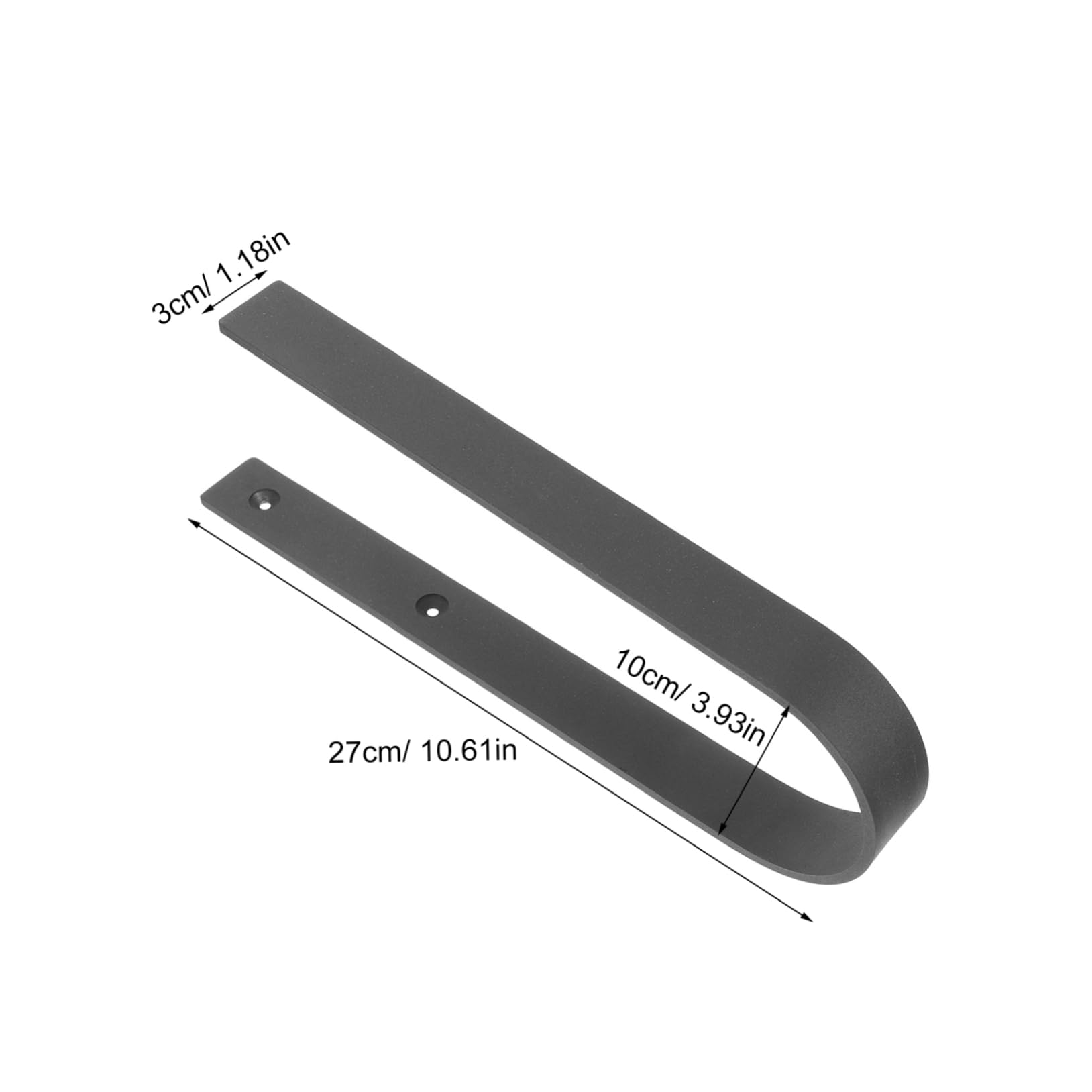 TOPBATHY Support Mural pour Skis et Skateboard Crochet Métallique Robuste pour Garage Cintre de Rangement pour Snowboard et Autres Objets