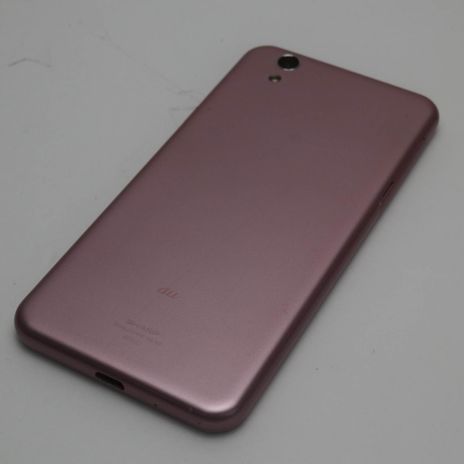 Amazon.co.jp: SHARP AQUOS U 16GB Pink x Powder SHV37 au : Electronics