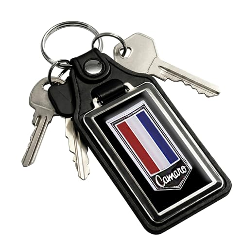 Image of Brotherhood Car Key Chain for Camaro - Classic Models Keychain for Men and Women Gift Key Ring - -