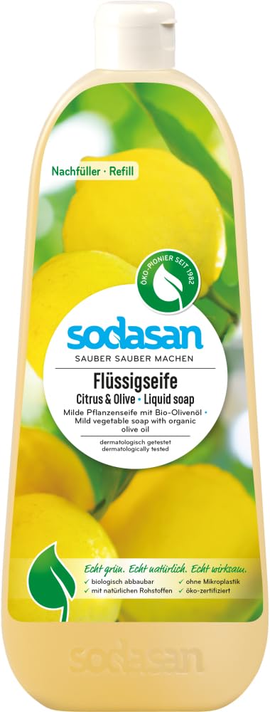 Flüssigseife Citrus & Olive Nachfüller 6 x 1 L