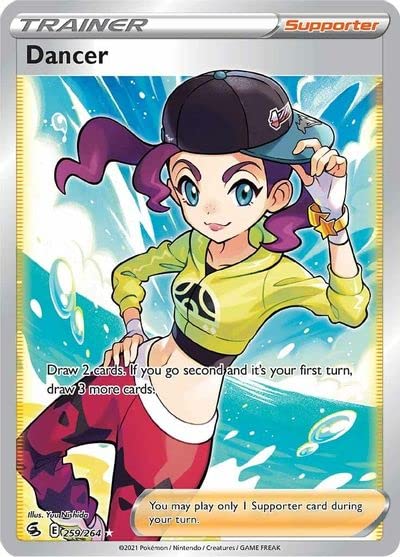 Dancer - 259/264 - Full Art Ultra Rare - Sword & Shield - Fusion Strike
