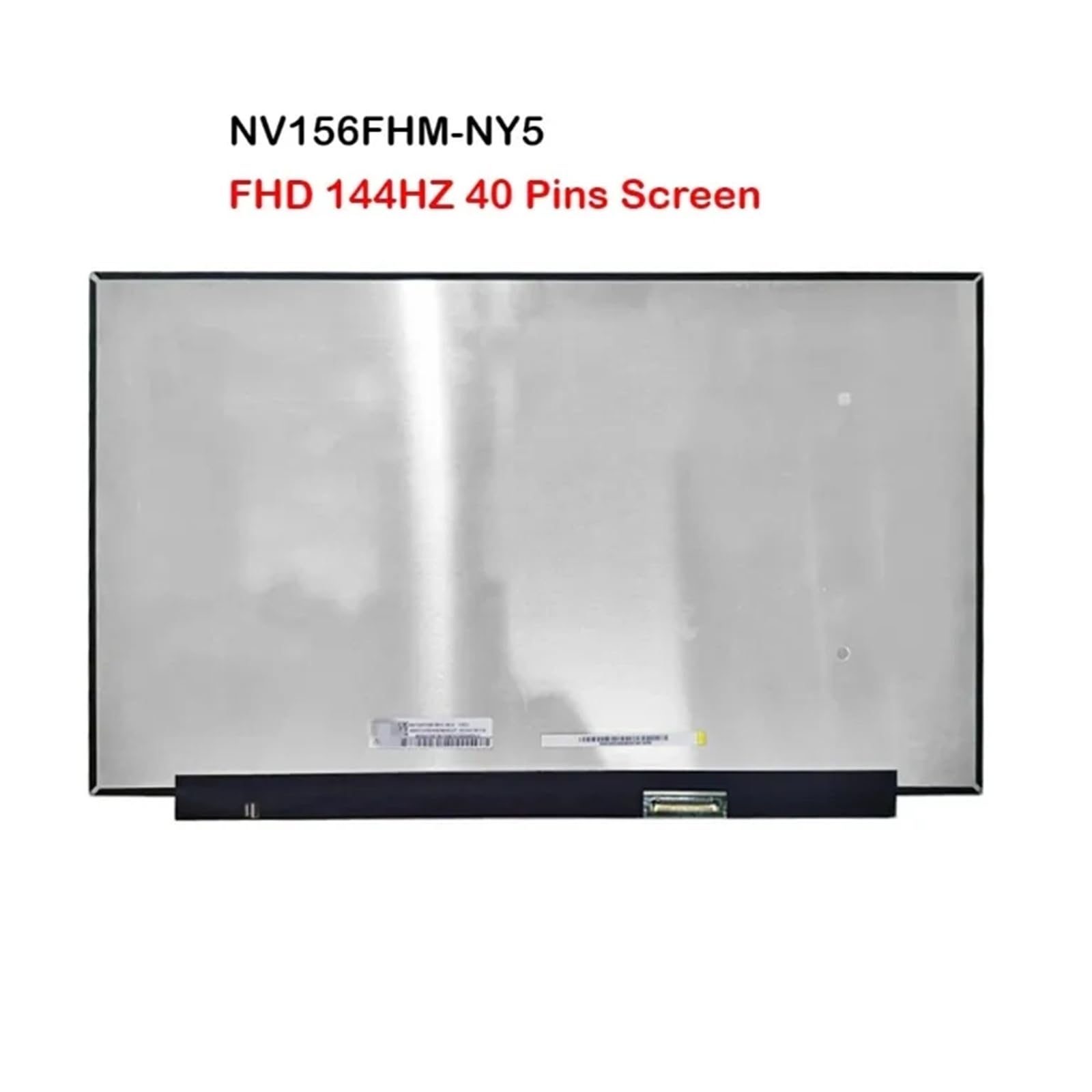 15,6 Zoll 144 Hz for NV156FHM-NY5 Laptop FHD-Bildschirm LCD-LED-Panel-Display Full HD 1920 X 1080 IPS 40 Pins Ersatz