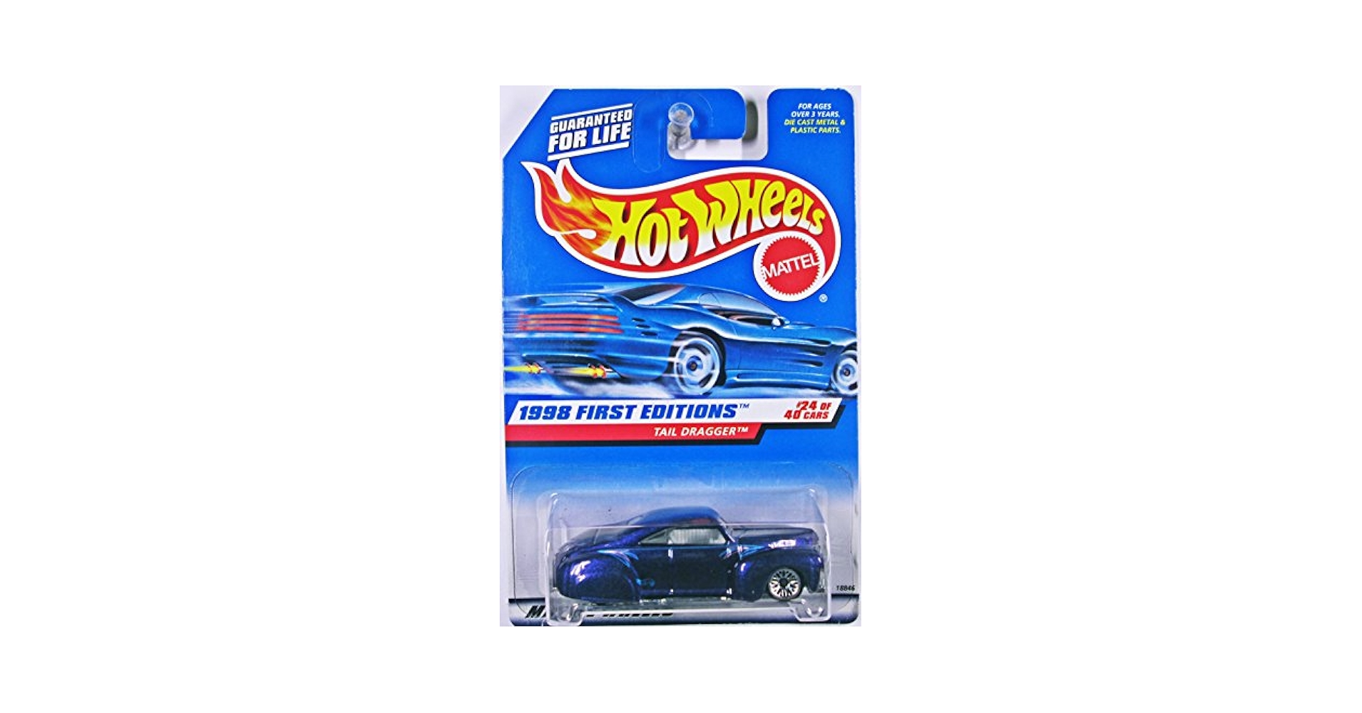 ホットウィール ★ TAIL DRAGGER ★コンベンションカー 1998 ホットウィール ☆ TAIL DRAGGER ☆コンベンションカー 1998