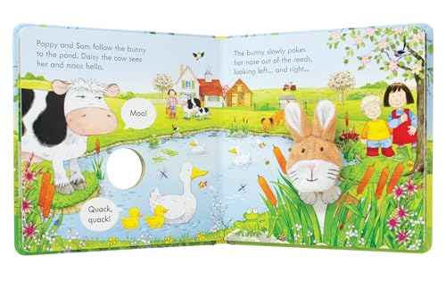 Poppy and Sam and the Bunny (Poppy and Sam Finger Puppet) (Farmyard Tales Poppy and Sam) - Image 3
