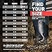 DUNLOP Protective Footwear, Chesapeake Steel Toe, 100% Waterproof, Lightweight, Industrial and Construction PVC Boots, Slip Resistant, 8677677.06, Size 6 US, Black