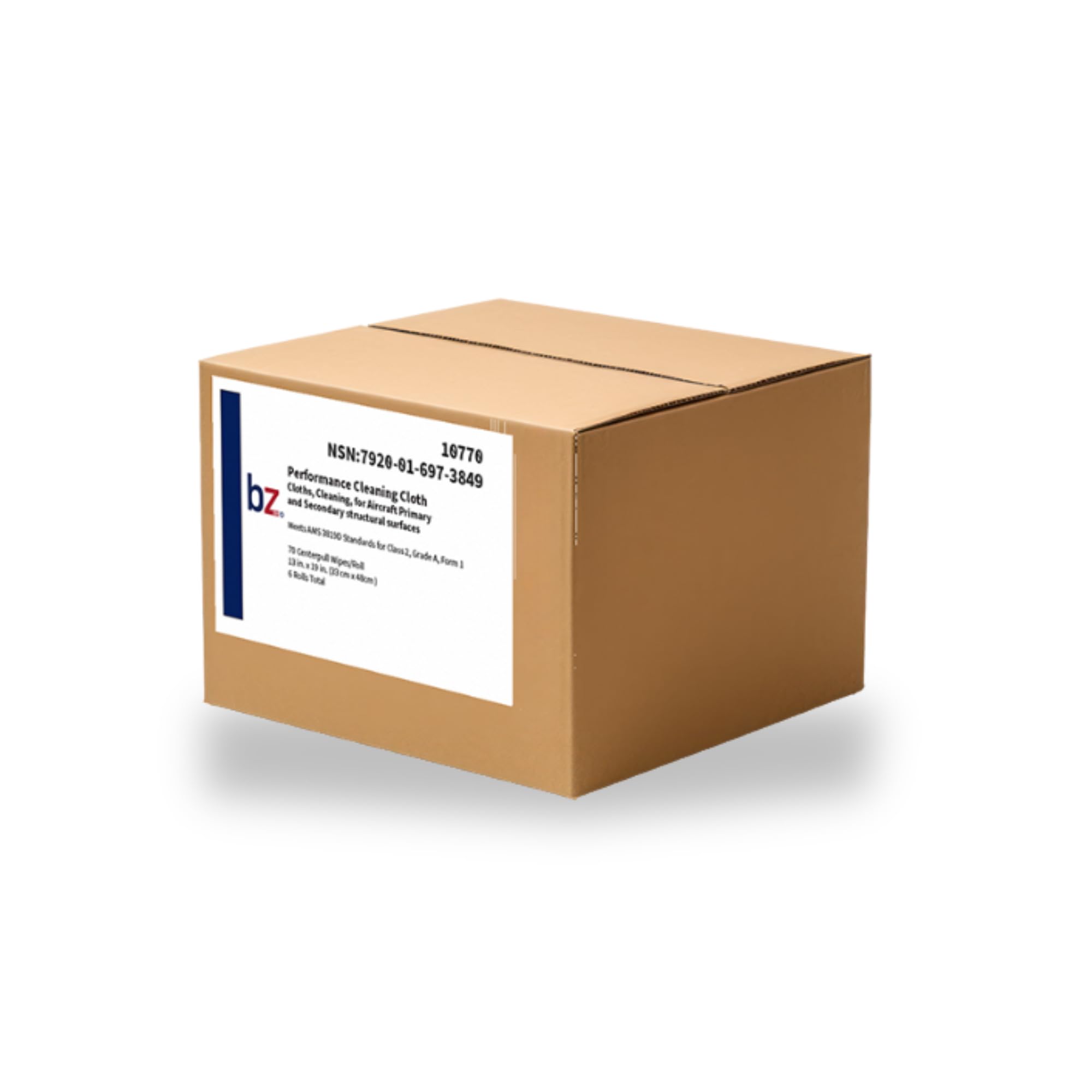 bz Performance Cleaning Cloth X-Large 13 x 19 Nonwoven Aviation Qualified Cloths-420 Count Multi-Purpose Cleaning Cloths