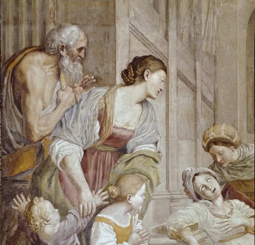 Poster Histoire de Sainte Cécile en toile de qualité supérieure