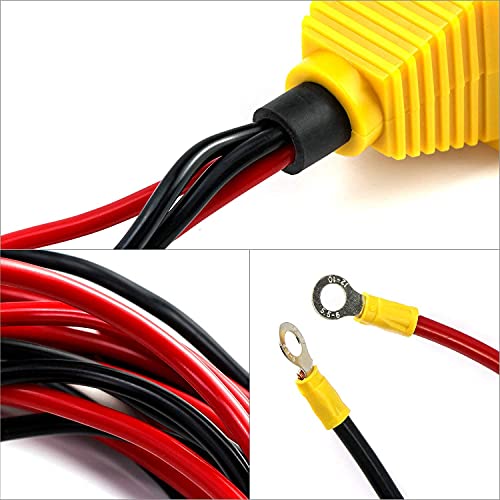 Qwork Winch Hand Control Assembly, For 1500Lbs To 5000Lbs 12V Electric Winch, 1 Piece #TOP3