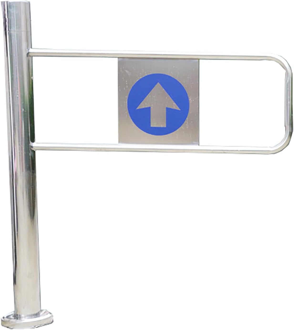 Automatic SpringLoaded Metal Swing Gate Safety Door for Parks Markets & LibrariesSecure Entry for PedestriansDurable WeatherResistant Design