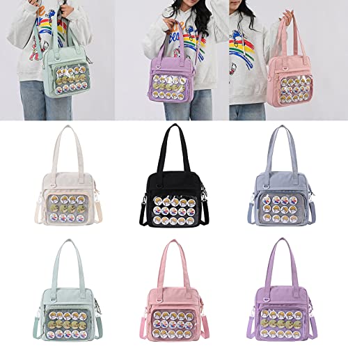 Women Crossbody Ita Bags Clear PVC Windown Girls JK Bag Fashion Shoulder Bags Handbags2