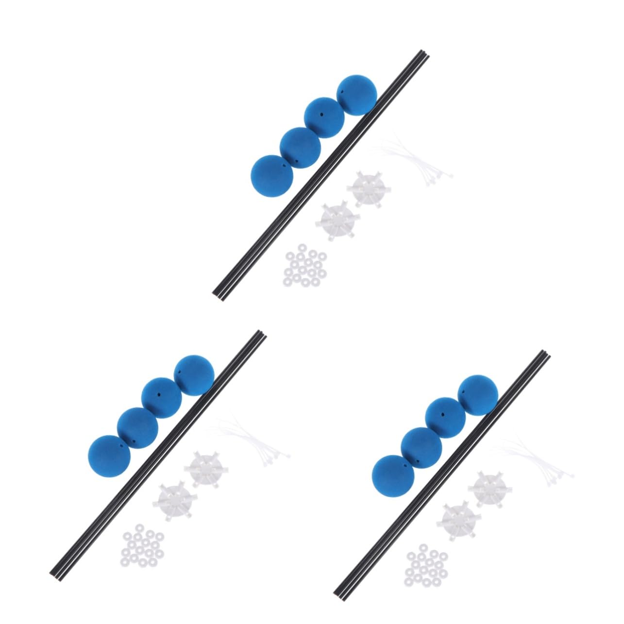 BESTonZON 3pezzi Kit di Allenamento Anticrash per Elicotteri Set da Blu Leggero e Facile da Installare per Principianti e Esperti Materiali