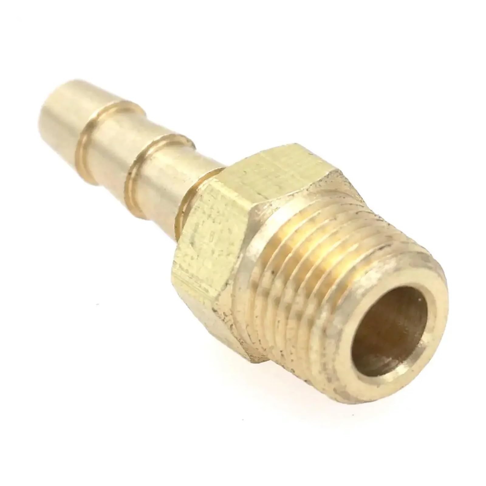 1/8" NPT Male x 3/16" Hose Barbed Tail Brass Fuel Fittings Connectors Adapters