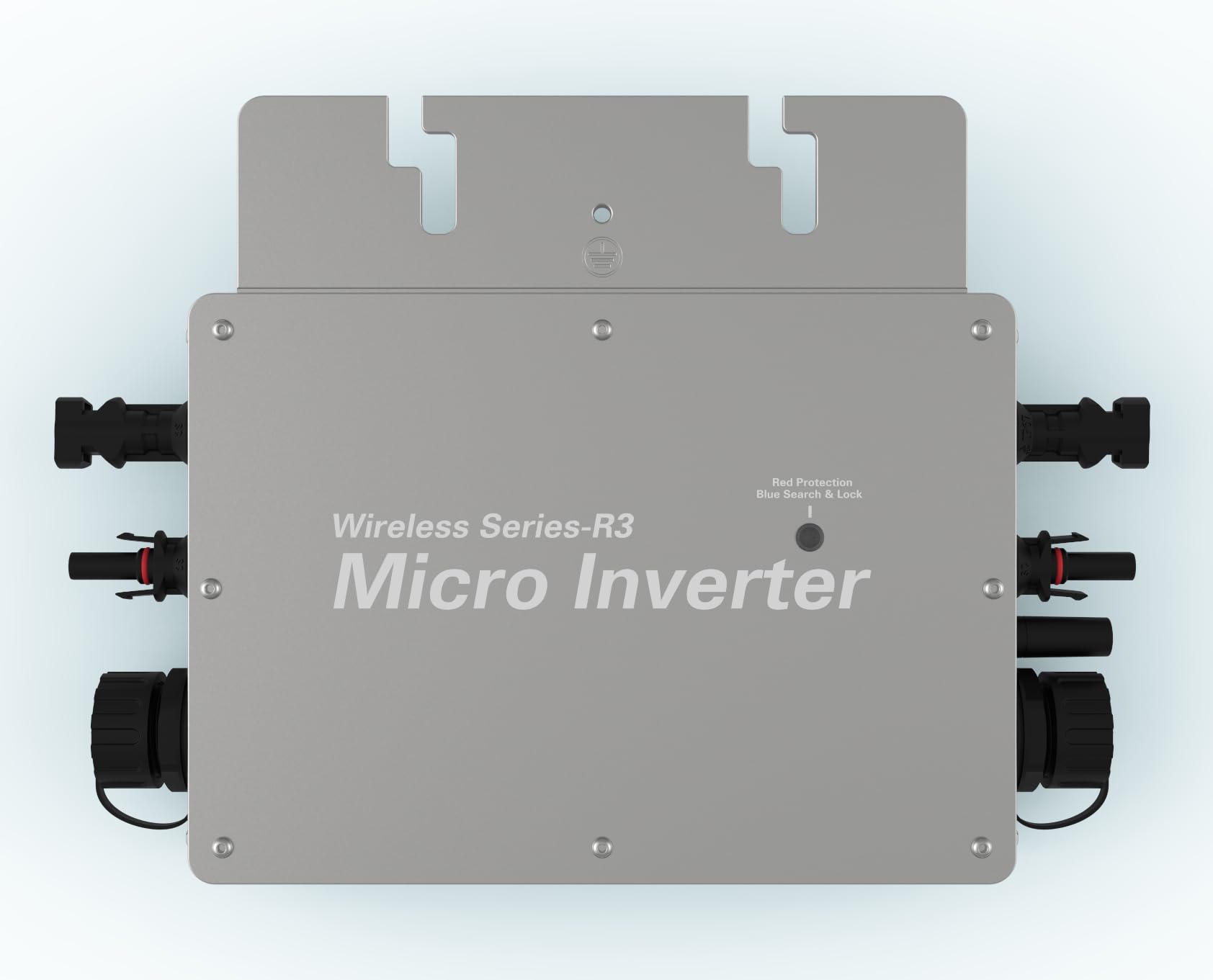 Micro-onduleur Intratec WVC-800W – Onduleur IP65 pour Centrale Solaire de Balcon avec MPPT WiFi et Surveillance Cloud – Installation Plug & Play Simple et Rapide – 283 x 200 x 41,6mm