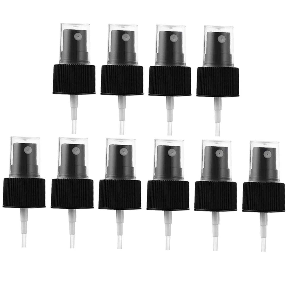 Buse Pulvérisateur Parfum 18mm en Plastique Noir 20 Pièces