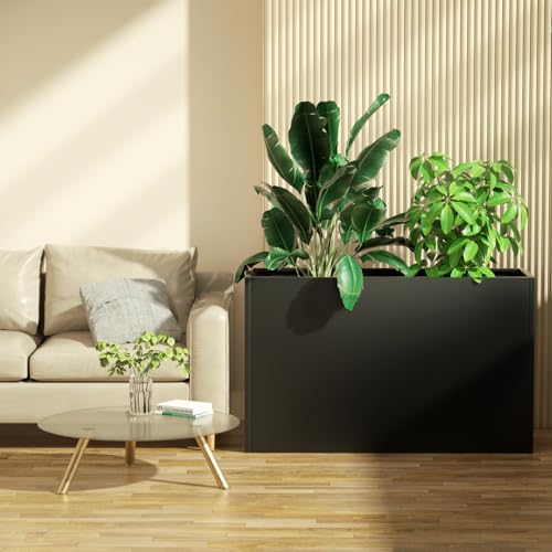 Talustool Adjustable Metal Planter Box 38” x 12” x 30”, Steel Garden Box with Smart Drainage, Heavy-Duty Plant Container Powder-Coated Steel - Perfect for Garden, Patio & Balcony Decor by Talustool - Used condition - Image 7