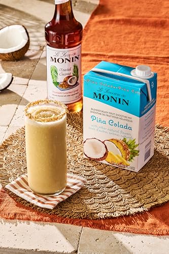 Monin Pina Colada Smoothie Mix (46 oz Carton)