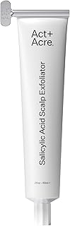 Act+Acre Cold Processed Salicylic Acid Exfoliator | For Loose Flakes, Excess Oil, Scalp Build-Up | Salicylic Acid, Papaya, Peppermint | Balance, Soothe | Vegan, Color Safe, Fragrance-Free | 2 Fl Oz