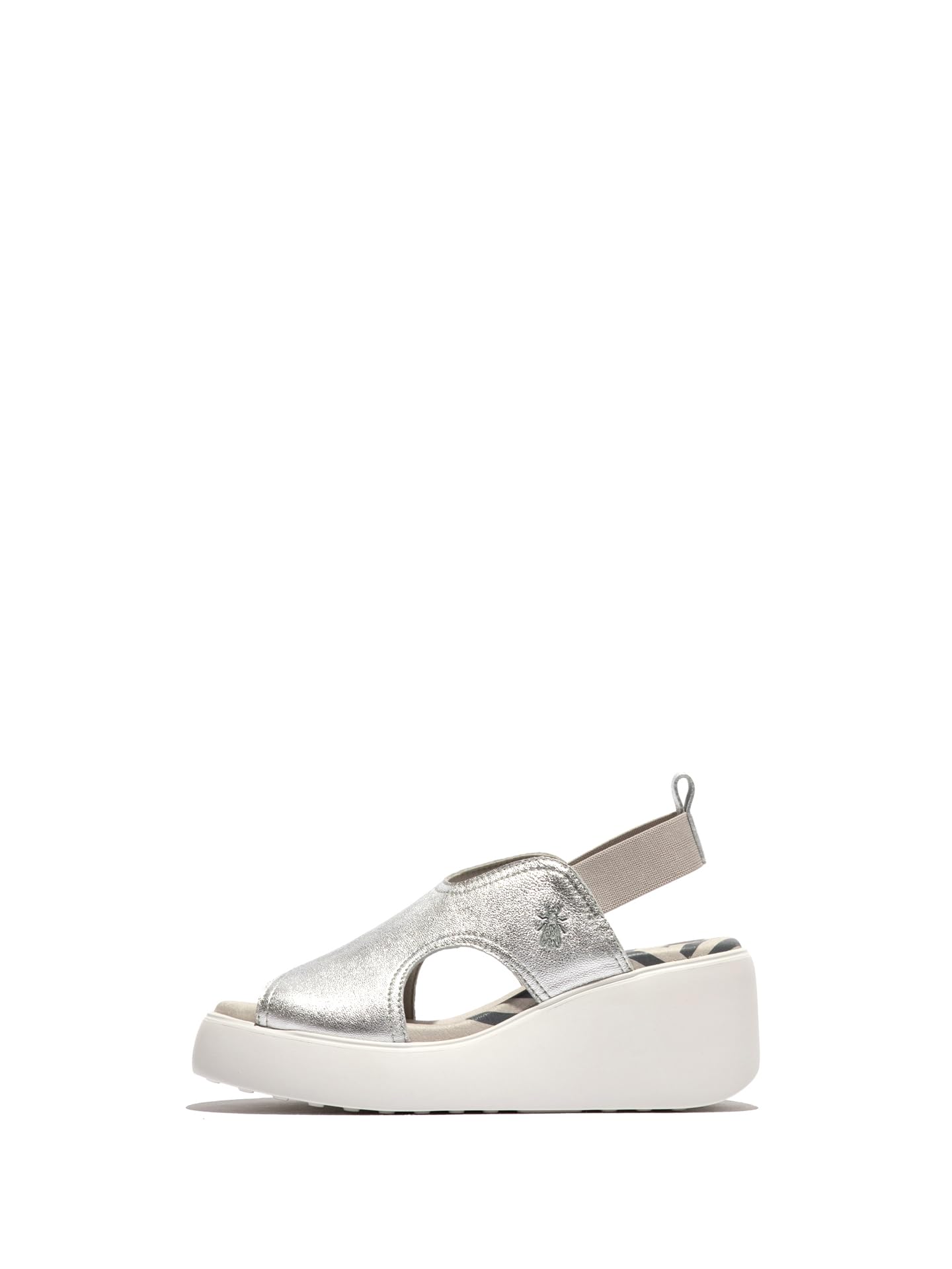 Fly London DUJI410FLY, Sandal Women's Fashion Shoes, SILVER, 7