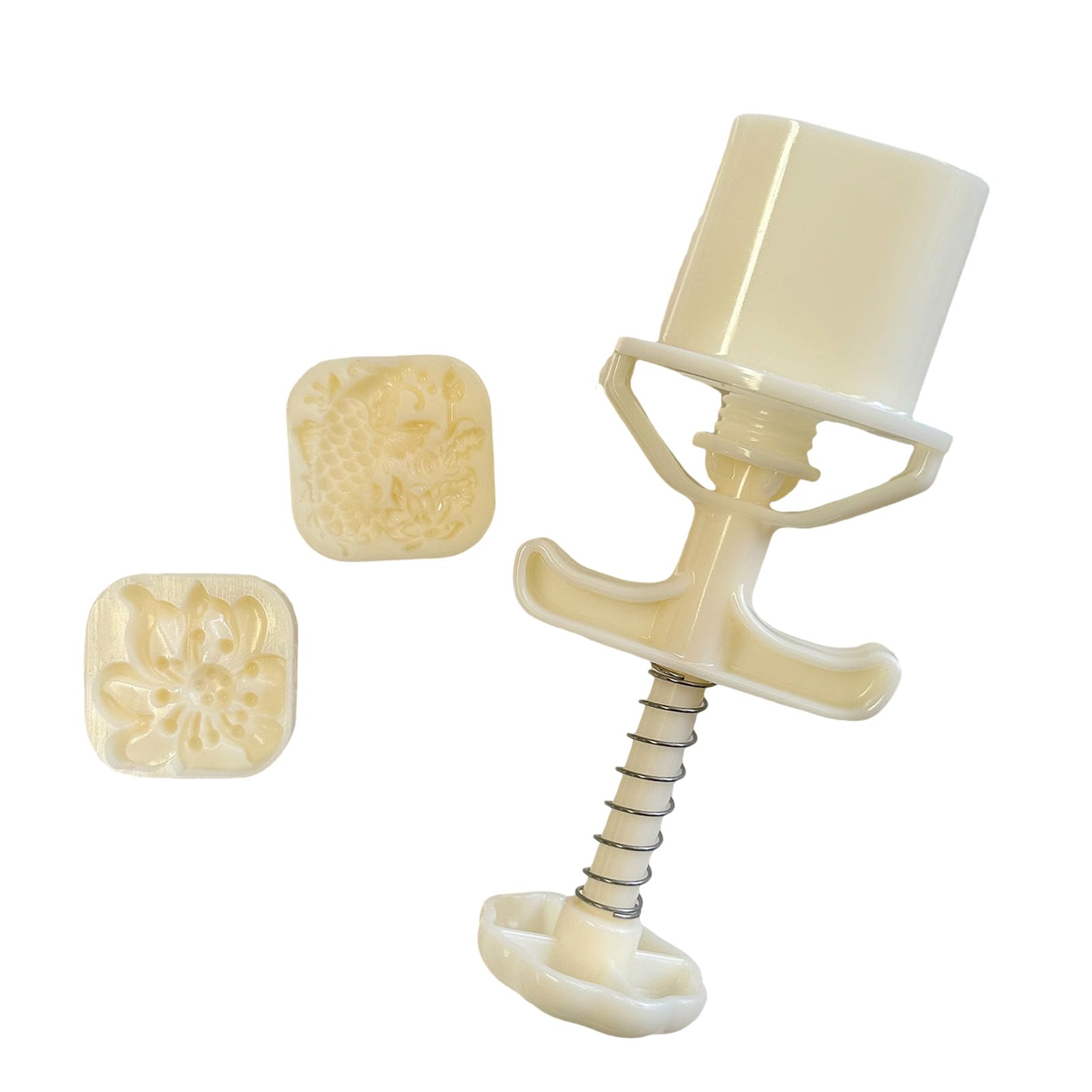 Elnwnnkc Baking Molds Flower Fish Shape Cake Baking Supplies Dessert Molds ABS Texture Accessories for Lover