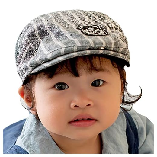 Vobozeany Boina Bébé Niños Ajustable Gorra de Verano de Algodón Verano Primavera Gatsby Hat