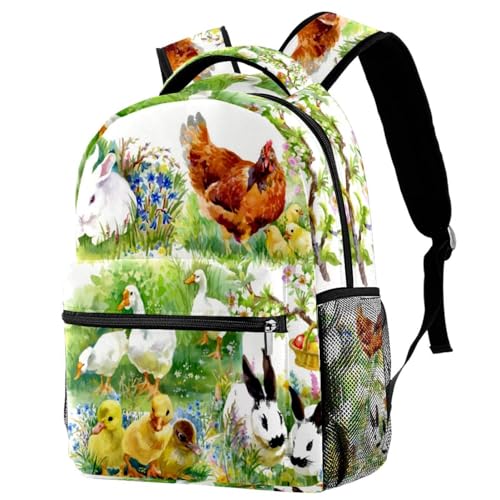 Sac de voyage décontracté et ergonomique à motif animaux 40cm