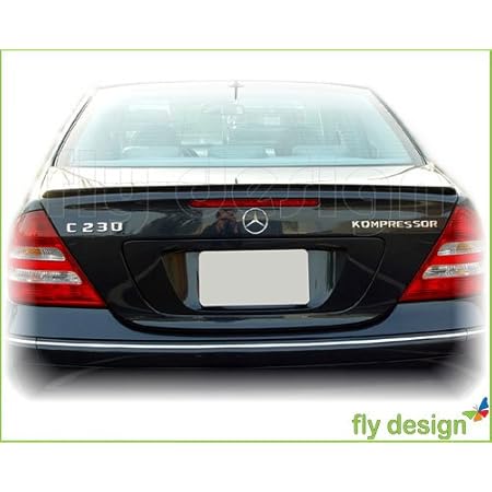 Mercedes Benz C Class W203 Amg Look Rear Spoiler Boot Lip Spoiler Amazon De Automotive