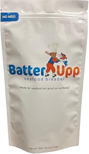 NXWVPC Batterupp, mezcla de revestimiento de mariscos de grado restaurante y condimento, ideal para mariscos, pollo, pescado, cerdo y verduras. Una