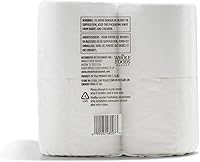 Vista 3 de 365 by Whole Foods Market, Papel de baño 100% reciclado, ultra fuerte, 260 hojas por rollo, 12