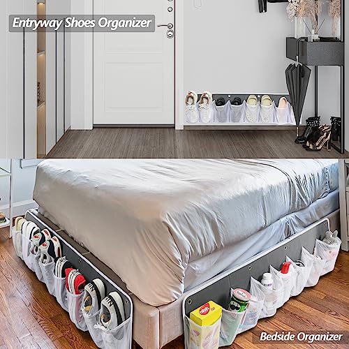 RV Shoe Storage for Bedside - 16 Extra Large Pocket Wall Mounted Entryway Shoes Rack, Bed Hanging Pocket Organizer, Bedside Caddy for Shoes and Tool Accessories,RV & Camper Essentials 2 Pack by Ofiray-home - Image 7