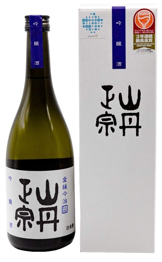 Yamatan Masamune Sake, Ginjo, japanischer Premium-Sake, traditioneller Reiswein aus Japan (1 x 0.72 l)