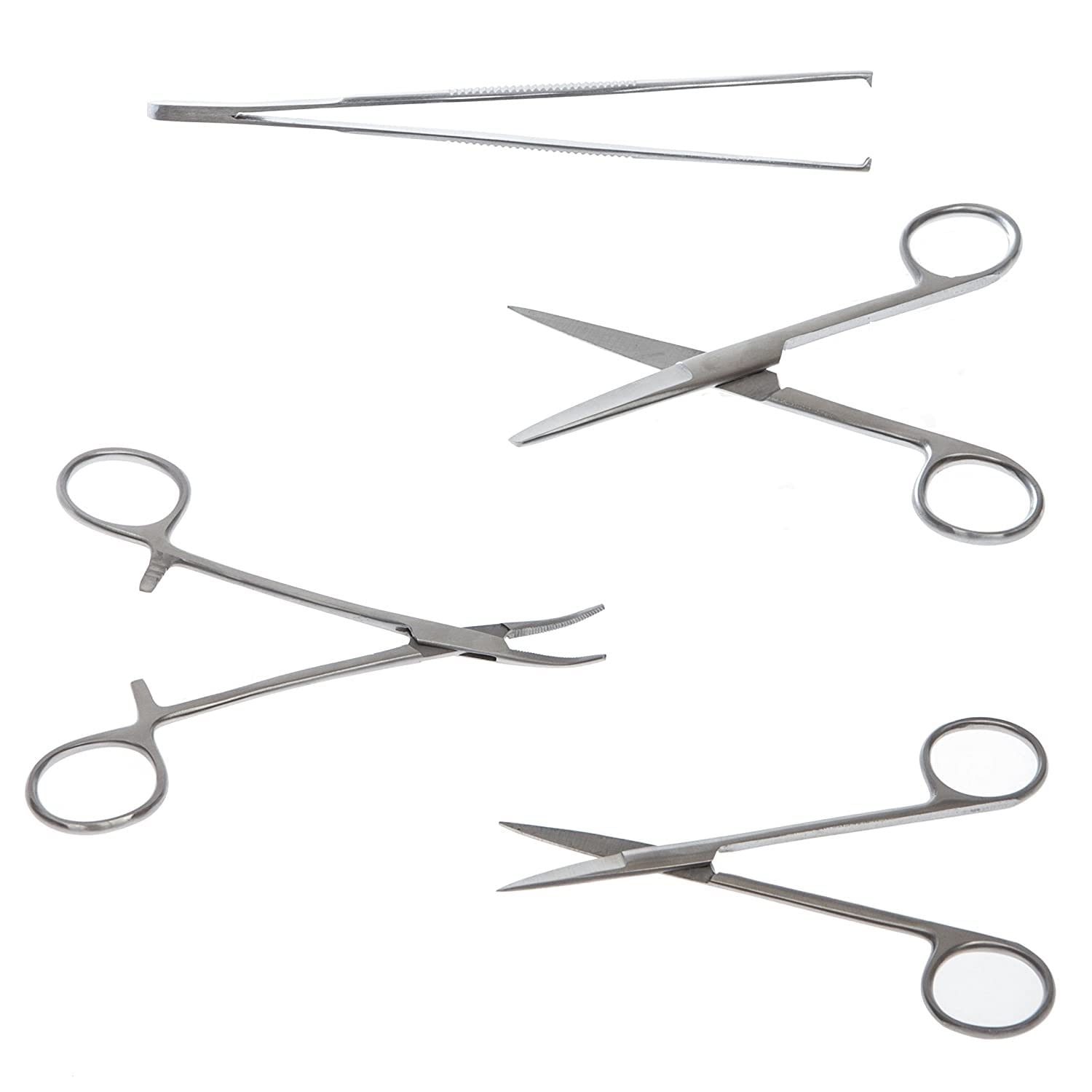 ARINEO 4 PCS. SURGICAL SET -IRIS SCISSOR,DRESSING SCISSOR,DISSECTING TOOTH FORCEPS,MOSQUITO FORCEP (B09WRGCYT2) Amazon Price History, Amazon Price Tracker