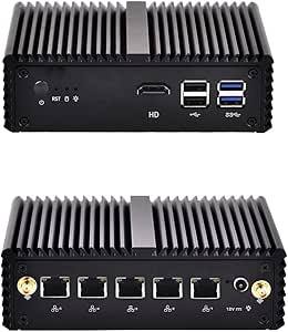 QOTOM Q730G5 Barebone Mini PC - Intel Quad-core J4105, AES-NI, 5 Intel ...