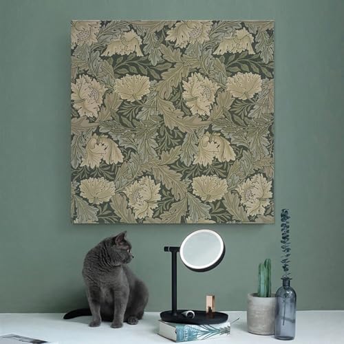 Impression sur toile William Morris d'exception pour salon chic - 4