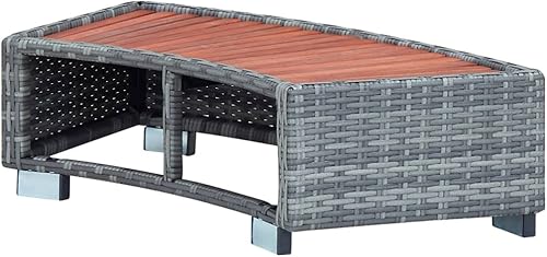 Miniatura 4 de Escalón inflable para bañera de hidromasaje, ratán de polietileno, marco de bañera de hidromasaje al aire libre para jardín, patio, uso interior y