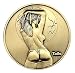 Sexy Pin Up Girl Good Luck Heads & Tails Challenge Coin