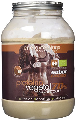 Energy Feelings Proteina Vegana 70% Premium sabor cacao - 1.5 Kg |...