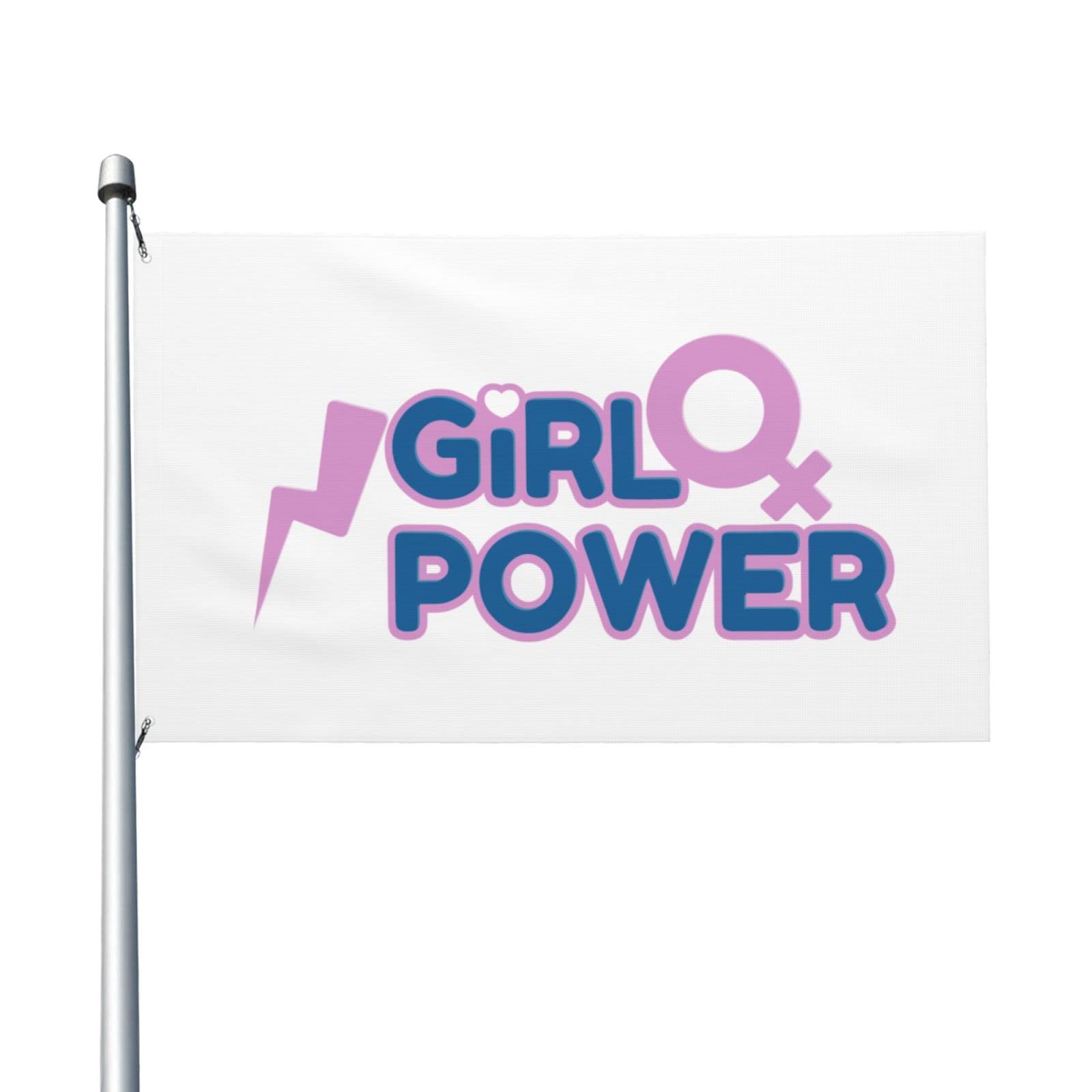 Bandera Jardín Poder Femenino tela decorativas divertidas que no se decolora en sol