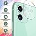 [ 3 Pack ] UniqueMe Camera Lens Protector for iPhone 11 Tempered Glass [High Definition] Scratch Resistant 6.1