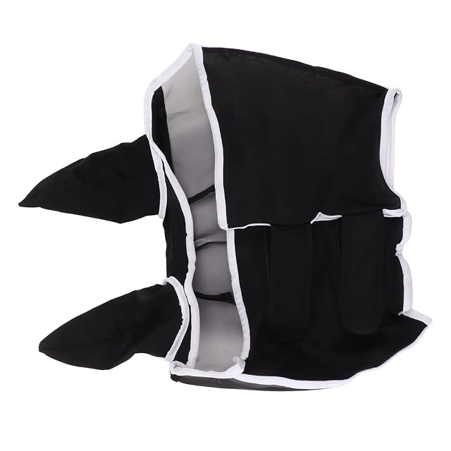 Foto 2 de 8 de WINH Mascarilla de Caballo, Máscara de Mosca de Caballo Lavable a Máquina para Exteriores (Talla S)
