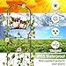 Metal Trellis for Spring,Voumsil Owl Plant Trellis with Solar Lght,for Climbing Plants Outdoor,Garden Decorations Outdoor,Spring Garden Decor,Court Yard,Balcony