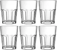 Jogo 6 Copos Para Dose/Shot Tequila Whisky Cachaça 45ml (Transparente)