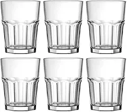 Jogo 6 Copos Para Dose/Shot Tequila Whisky Cachaça 45ml (Transparente)